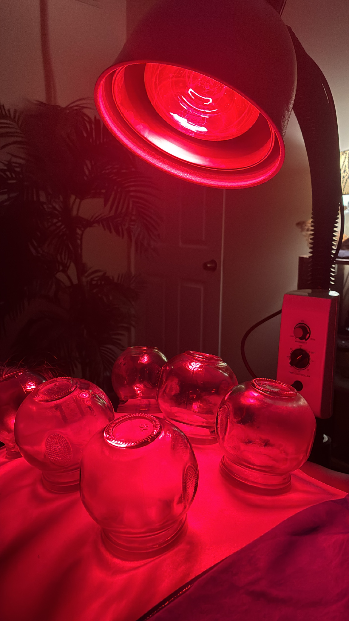 Fire cupping and targeted sobada treatment